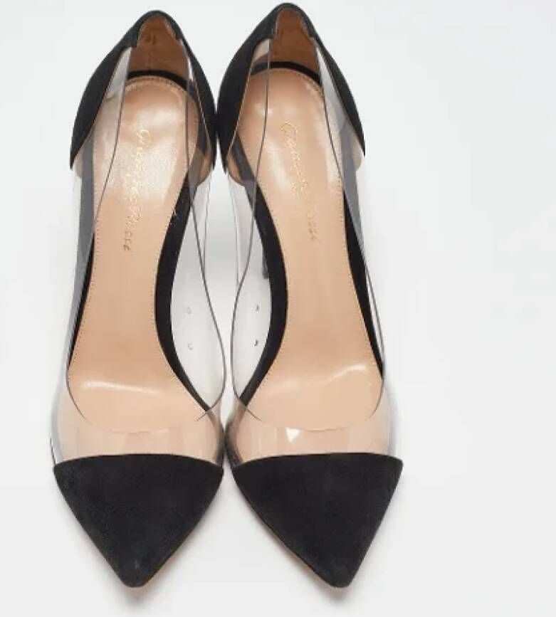 Gianvito Rossi Pre-owned Suede heels Black Dames