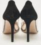 Gianvito Rossi Pre-owned Suede heels Black Dames - Thumbnail 4