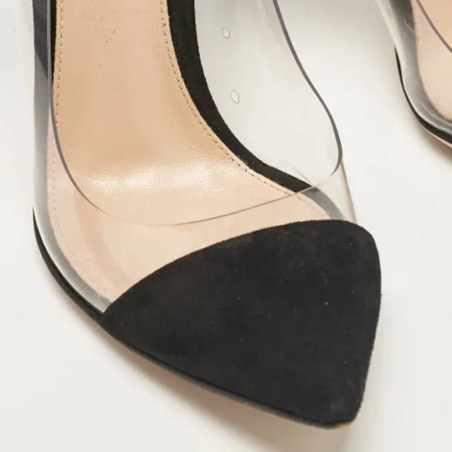 Gianvito Rossi Pre-owned Suede heels Black Dames