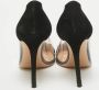 Gianvito Rossi Pre-owned Suede heels Black Dames - Thumbnail 3