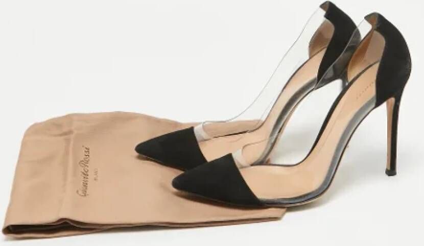 Gianvito Rossi Pre-owned Suede heels Black Dames