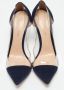 Gianvito Rossi Pre-owned Suede heels Blue Dames - Thumbnail 3