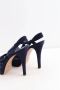 Gianvito Rossi Pre-owned Suede heels Blue Dames - Thumbnail 4