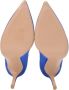 Gianvito Rossi Pre-owned Suede heels Blue Dames - Thumbnail 6