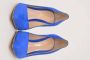 Gianvito Rossi Pre-owned Suede heels Blue Dames - Thumbnail 8