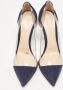 Gianvito Rossi Pre-owned Suede heels Blue Dames - Thumbnail 3