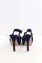 Gianvito Rossi Pre-owned Suede heels Blue Dames - Thumbnail 2