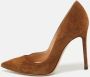 Gianvito Rossi Pre-owned Suede heels Brown Dames - Thumbnail 2