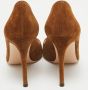 Gianvito Rossi Pre-owned Suede heels Brown Dames - Thumbnail 5