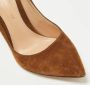 Gianvito Rossi Pre-owned Suede heels Brown Dames - Thumbnail 7