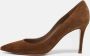 Gianvito Rossi Pre-owned Suede heels Brown Dames - Thumbnail 2