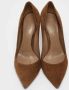 Gianvito Rossi Pre-owned Suede heels Brown Dames - Thumbnail 3