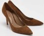 Gianvito Rossi Pre-owned Suede heels Brown Dames - Thumbnail 4