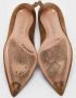 Gianvito Rossi Pre-owned Suede heels Brown Dames - Thumbnail 6