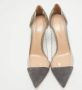 Gianvito Rossi Pre-owned Suede heels Gray Dames - Thumbnail 3