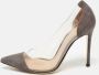 Gianvito Rossi Pre-owned Suede heels Gray Dames - Thumbnail 2