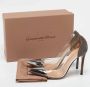 Gianvito Rossi Pre-owned Suede heels Gray Dames - Thumbnail 9