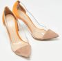 Gianvito Rossi Pre-owned Suede heels Orange Dames - Thumbnail 4