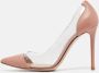 Gianvito Rossi Pre-owned Suede heels Pink Dames - Thumbnail 2