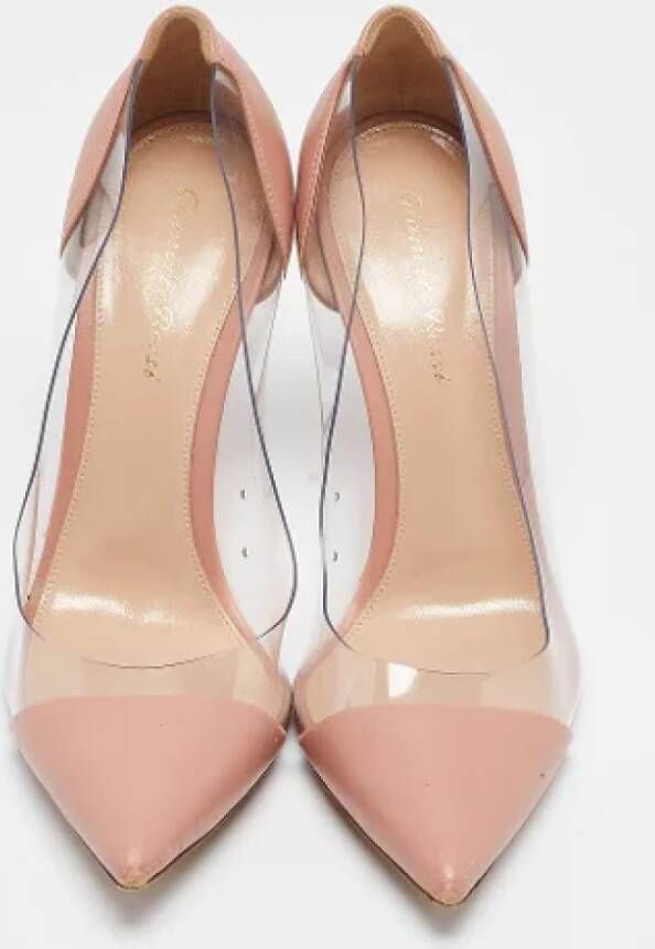 Gianvito Rossi Pre-owned Suede heels Pink Dames