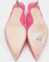 Gianvito Rossi Pre-owned Suede heels Pink Dames - Thumbnail 4