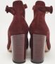 Gianvito Rossi Pre-owned Suede heels Red Dames - Thumbnail 5