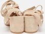 Gianvito Rossi Pre-owned Suede sandals Beige Dames - Thumbnail 5