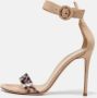 Gianvito Rossi Pre-owned Suede sandals Beige Dames - Thumbnail 2