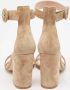 Gianvito Rossi Pre-owned Suede sandals Beige Dames - Thumbnail 4