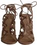 Gianvito Rossi Pre-owned Suede sandals Beige Dames - Thumbnail 2