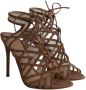 Gianvito Rossi Pre-owned Suede sandals Beige Dames - Thumbnail 3