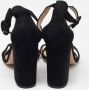 Gianvito Rossi Pre-owned Suede sandals Black Dames - Thumbnail 5