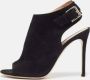 Gianvito Rossi Pre-owned Suede sandals Black Dames - Thumbnail 2