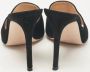 Gianvito Rossi Pre-owned Suede sandals Black Dames - Thumbnail 5