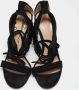 Gianvito Rossi Pre-owned Suede sandals Black Dames - Thumbnail 2