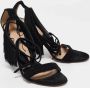 Gianvito Rossi Pre-owned Suede sandals Black Dames - Thumbnail 3