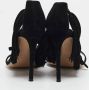 Gianvito Rossi Pre-owned Suede sandals Black Dames - Thumbnail 4