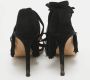 Gianvito Rossi Pre-owned Suede sandals Black Dames - Thumbnail 3