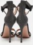 Gianvito Rossi Pre-owned Suede sandals Black Dames - Thumbnail 3