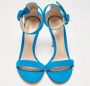 Gianvito Rossi Pre-owned Suede sandals Blue Dames - Thumbnail 2