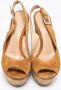 Gianvito Rossi Pre-owned Suede sandals Brown Dames - Thumbnail 3