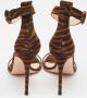 Gianvito Rossi Pre-owned Suede sandals Brown Dames - Thumbnail 2