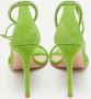 Gianvito Rossi Pre-owned Suede sandals Green Dames - Thumbnail 5