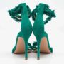 Gianvito Rossi Pre-owned Suede sandals Green Dames - Thumbnail 3