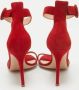 Gianvito Rossi Pre-owned Suede sandals Red Dames - Thumbnail 4