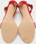 Gianvito Rossi Pre-owned Suede sandals Red Dames - Thumbnail 5