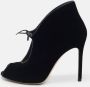 Gianvito Rossi Pre-owned Velvet boots Black Dames - Thumbnail 2