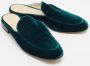 Gianvito Rossi Pre-owned Velvet flats Green Dames - Thumbnail 4