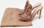 Gianvito Rossi Pre-owned Velvet mules Beige Dames - Thumbnail 9