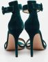 Gianvito Rossi Pre-owned Velvet sandals Green Dames - Thumbnail 5